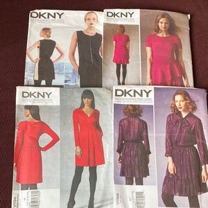 DKNY V1313, V1383 & V1194 one piece
V1368 3 piece Vogue Patterns sizes